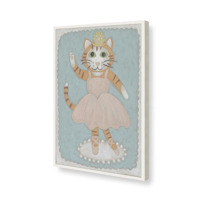 [Color:Opaque White], Picture of art in a Opaque White frame of the corner