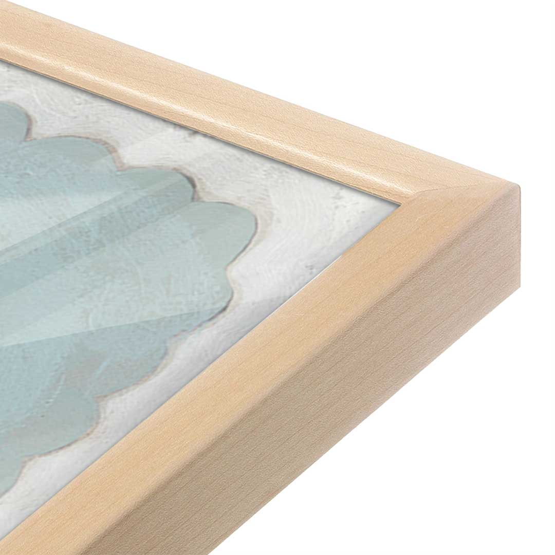 [Color:Raw Maple], Picture of art in a Raw Maple frame at an angle