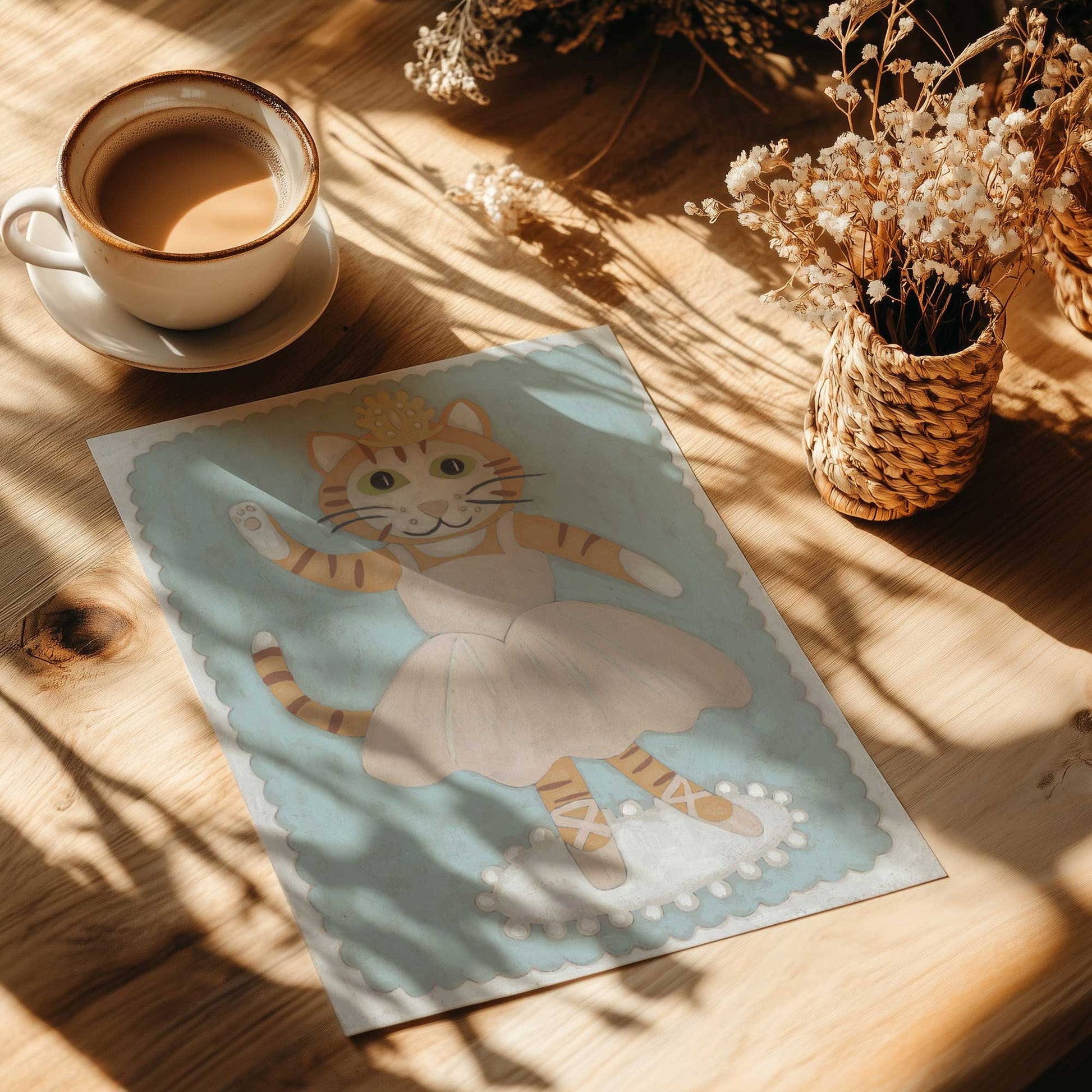 [Color:Rolled Print], Picture of close up of art