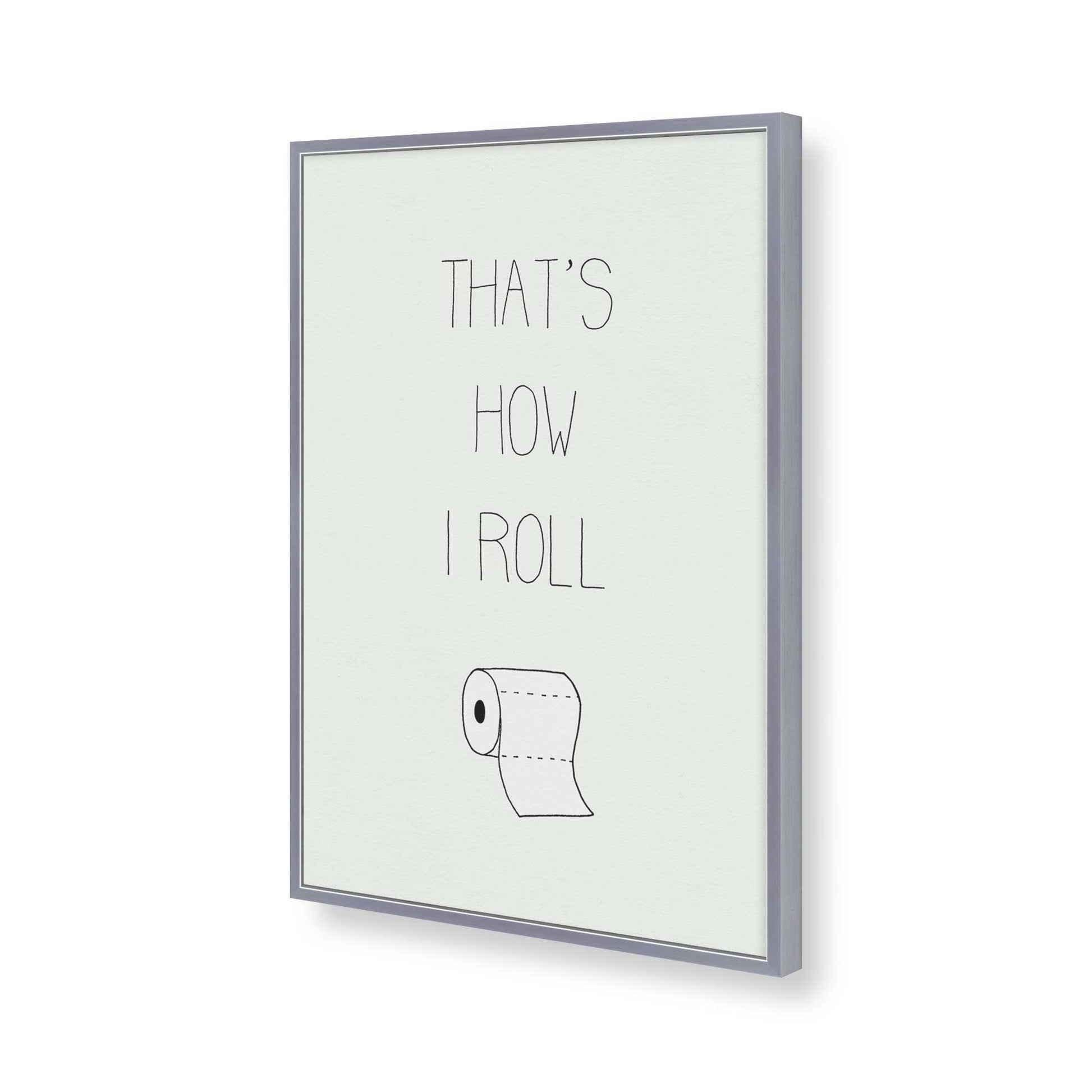 [Color:Polished Chrome], Picture of art in a Polished Chrome frame of the corner