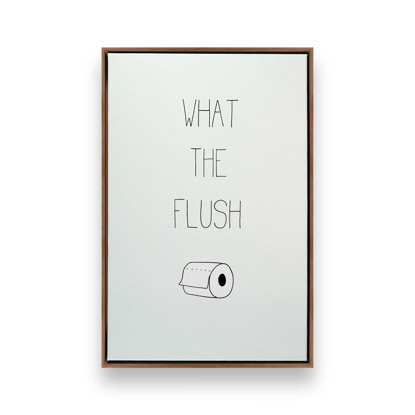 [Color:Walnut], Picture of art in a Walnut frame