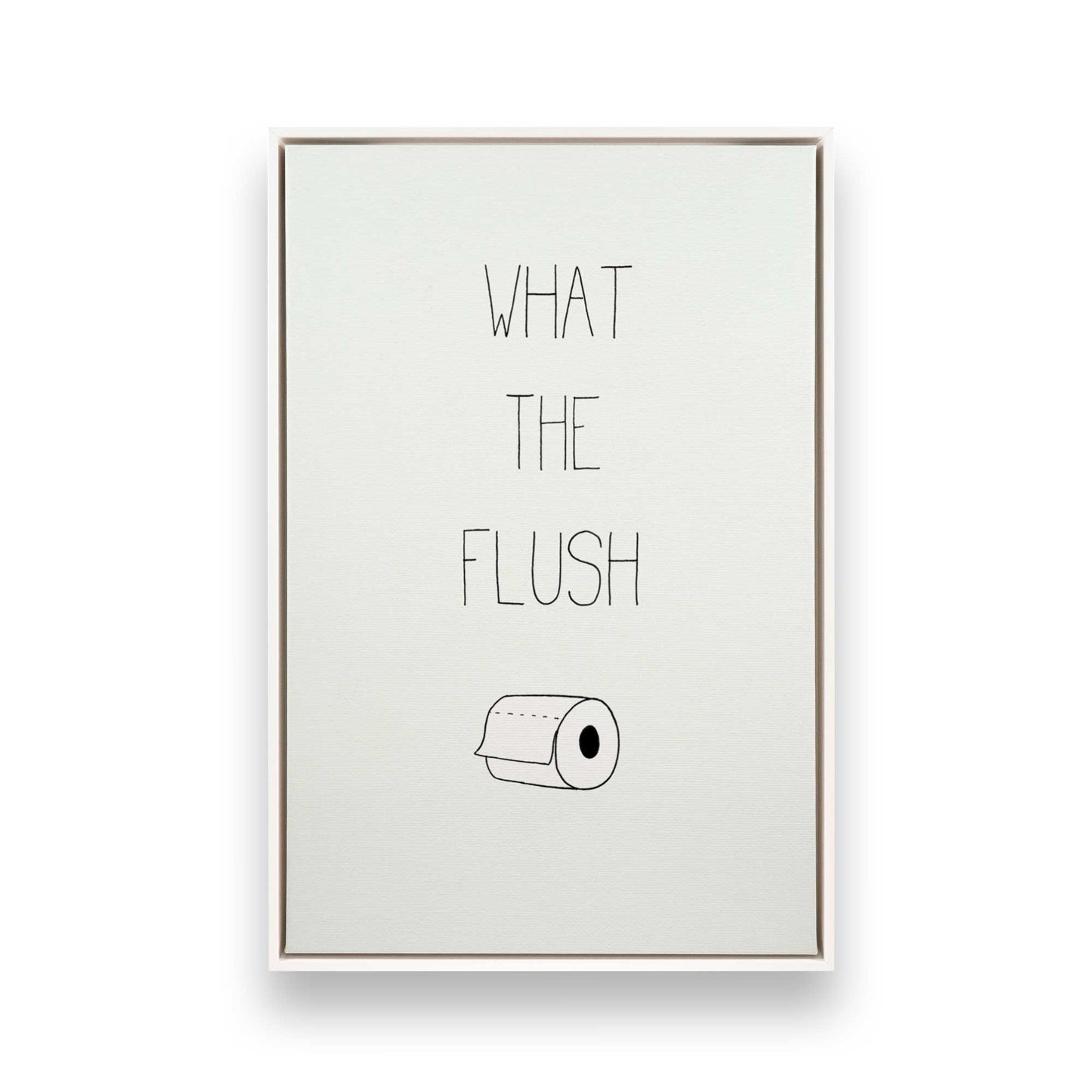 [Color:Opaque White], Picture of art in a White frame