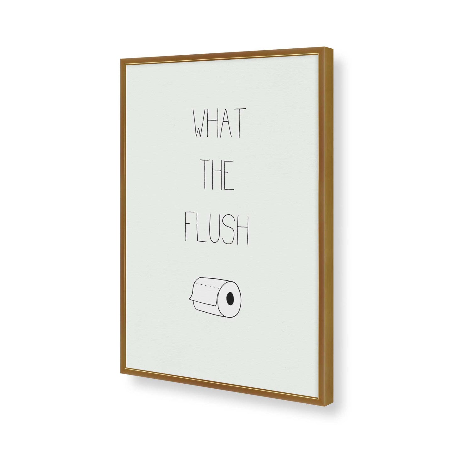 [Color:Polished Gold], Picture of art in a Polished Gold frame of the corner