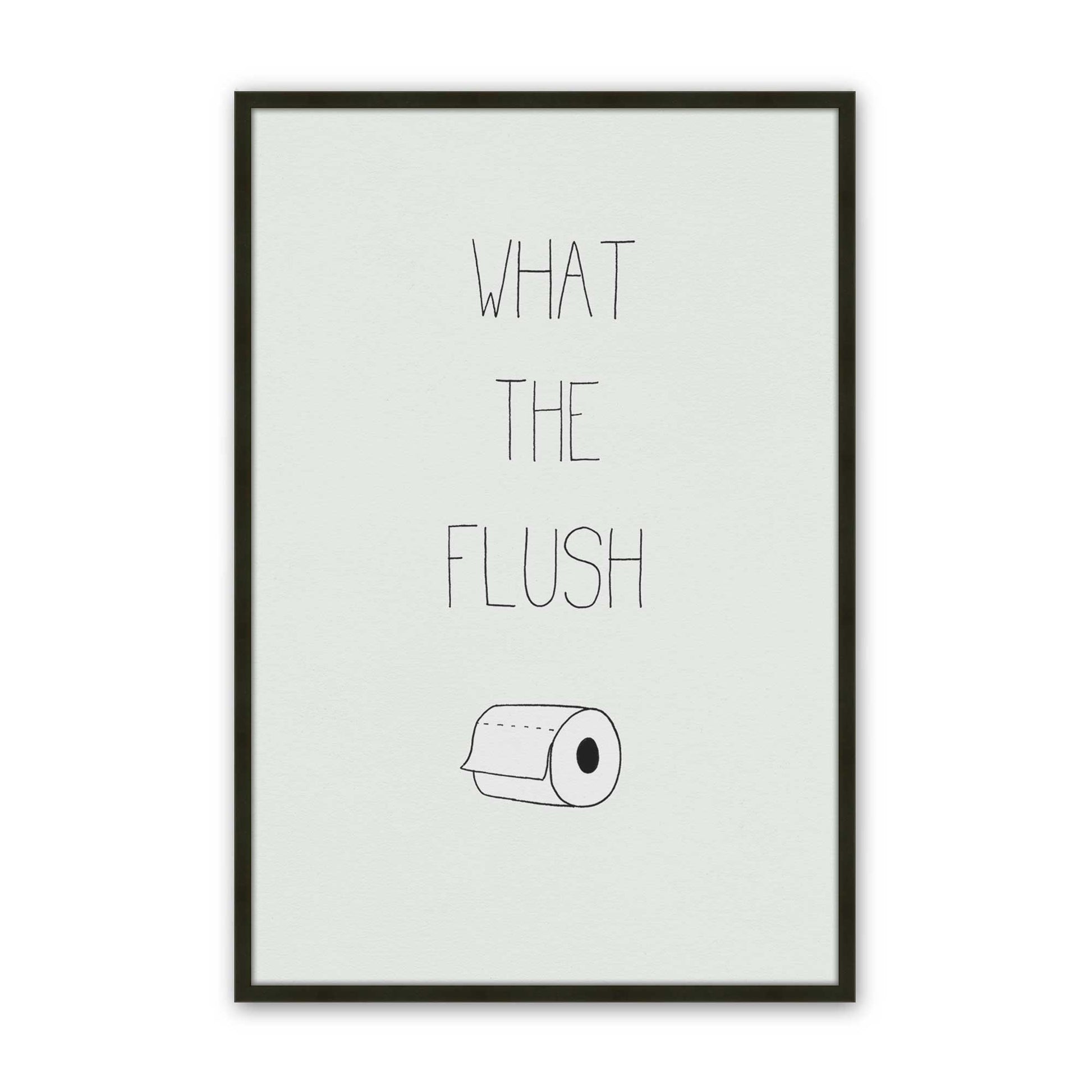 [Color:Satin Black], Picture of art in a Satin Black frame