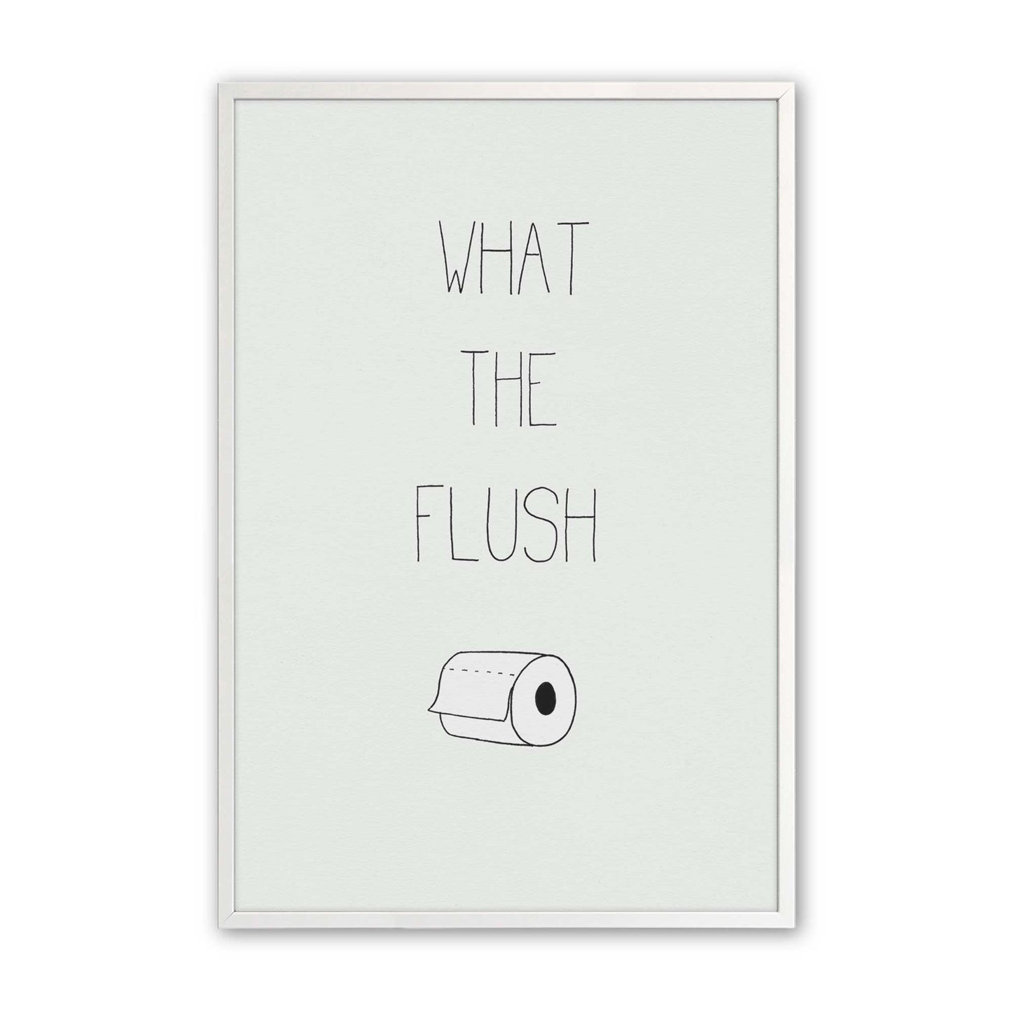 [Color:Opaque White], Picture of art in a Opaque White frame