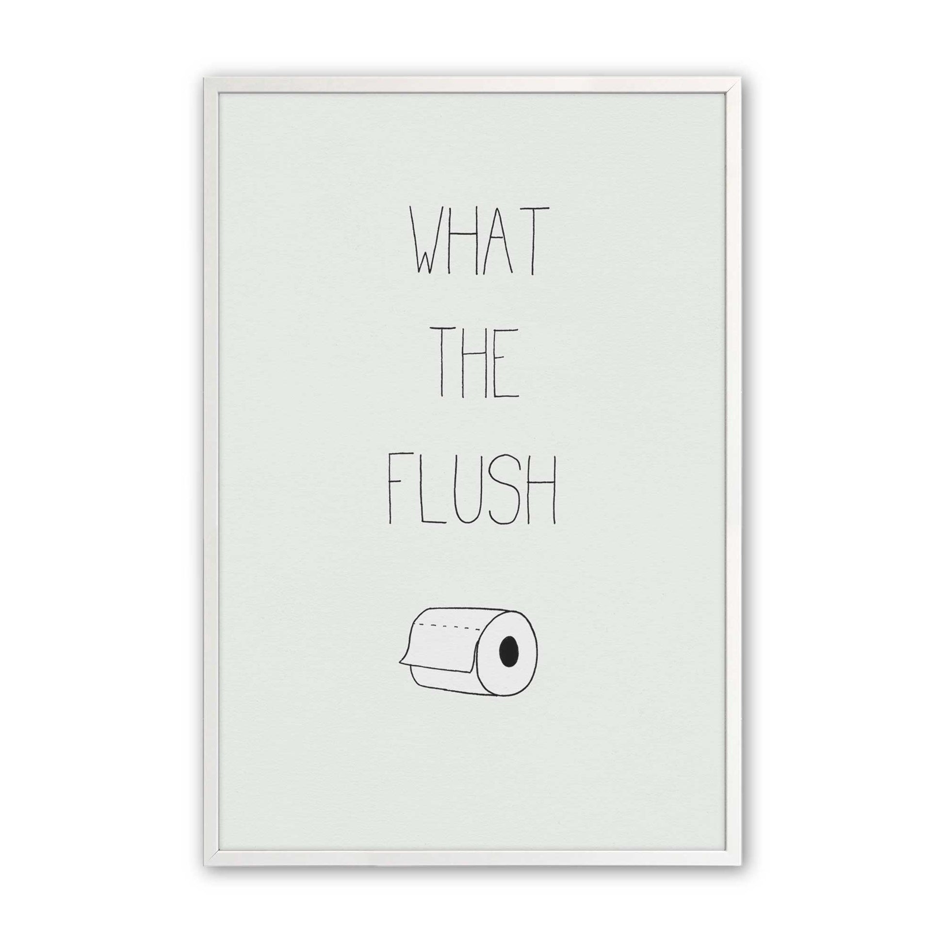 [Color:Opaque White], Picture of art in a Opaque White frame