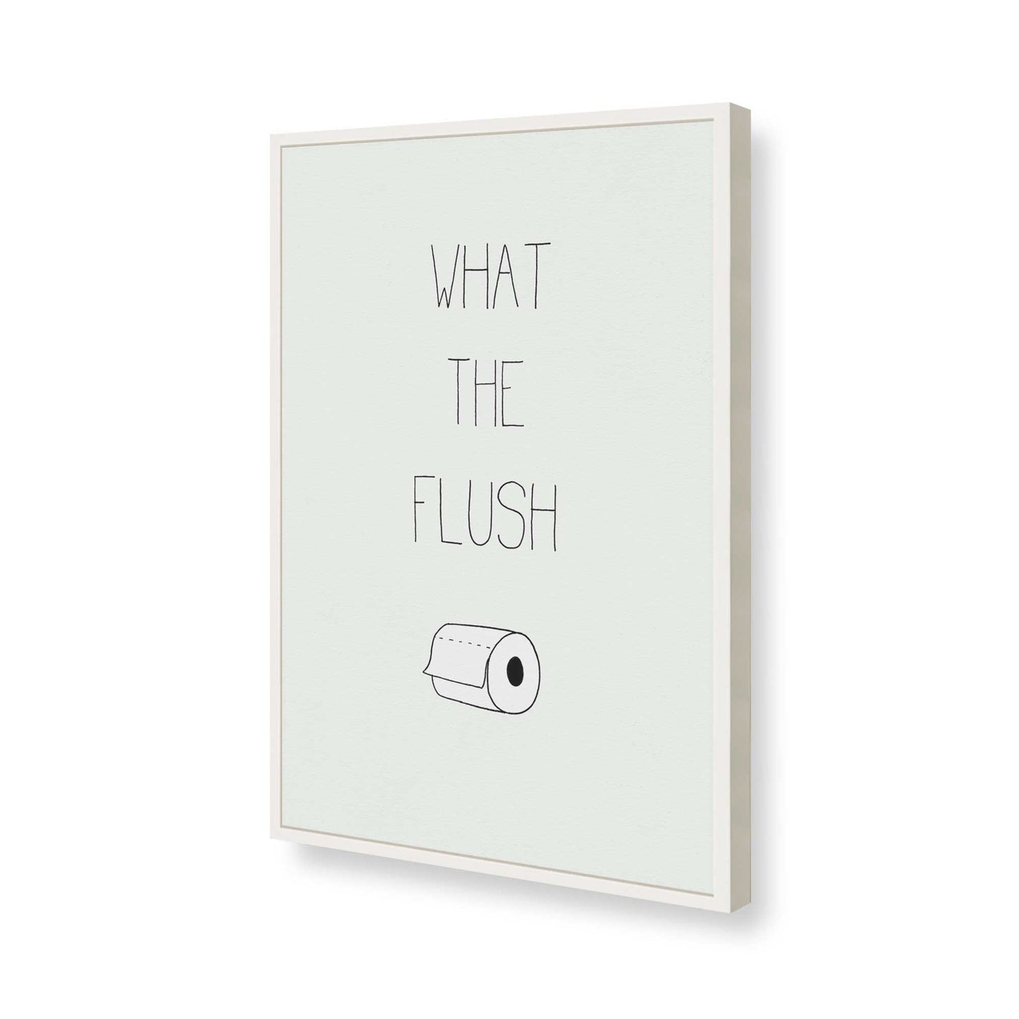 [Color:Opaque White], Picture of art in a Opaque White frame of the corner