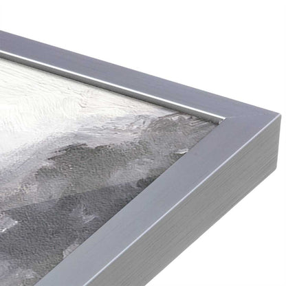[Color:Polished Chrome], Picture of art in a Polished Chrome frame at an angle