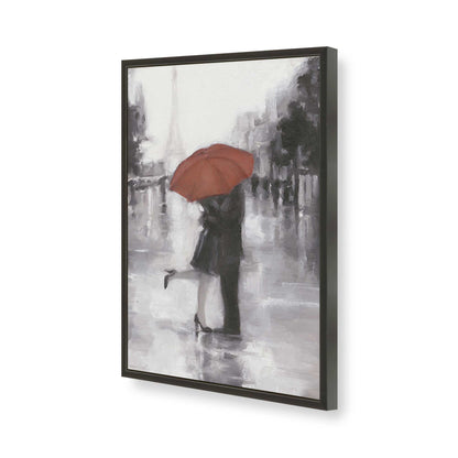 [Color:Satin Black], Picture of art in a Satin Black frame of the corner