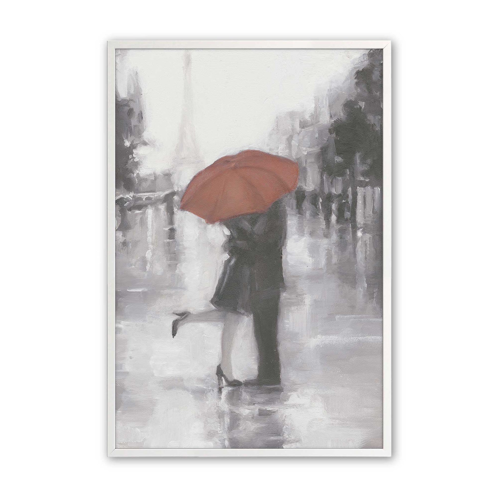 [Color:Opaque White], Picture of art in a Opaque White frame