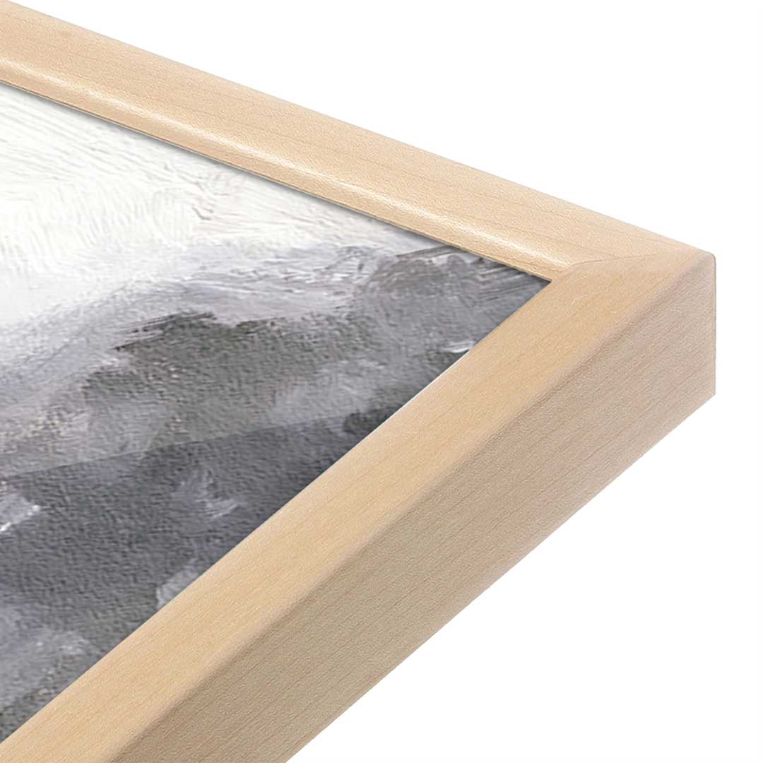 [Color:Raw Maple], Picture of art in a Raw Maple frame at an angle