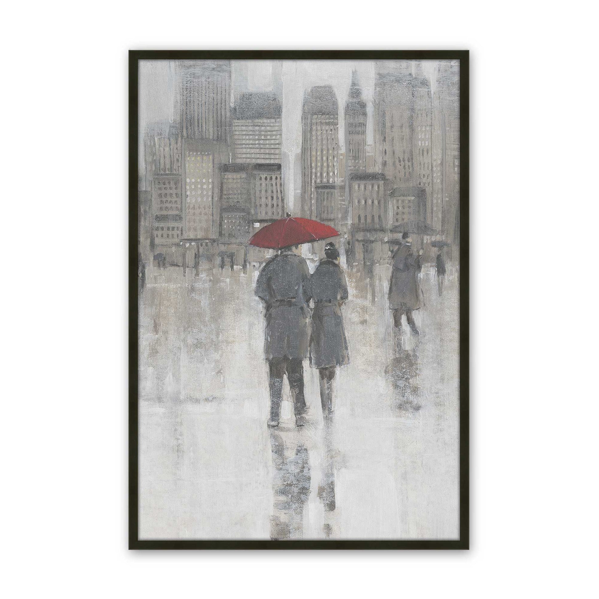 [Color:Satin Black], Picture of art in a Satin Black frame