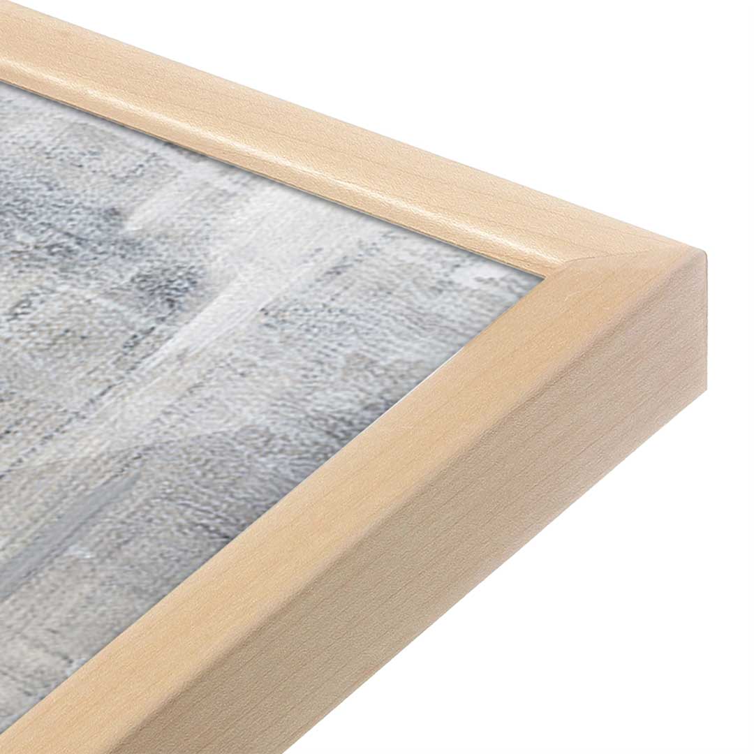 [Color:Raw Maple], Picture of art in a Raw Maple frame at an angle