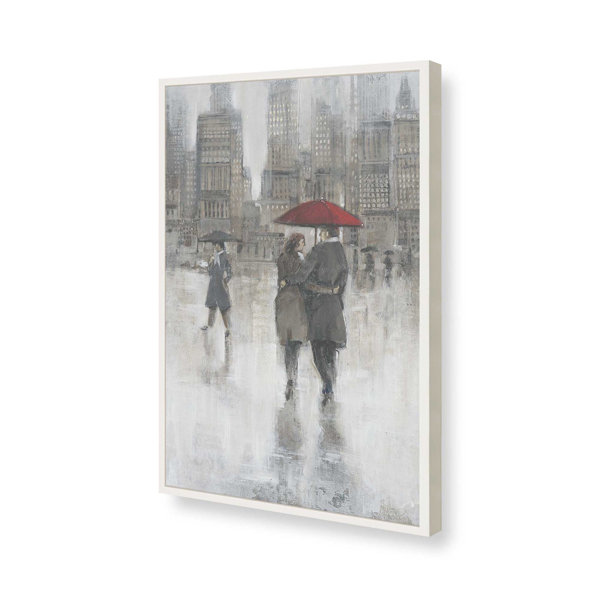 [Color:Opaque White], Picture of art in a Opaque White frame of the corner