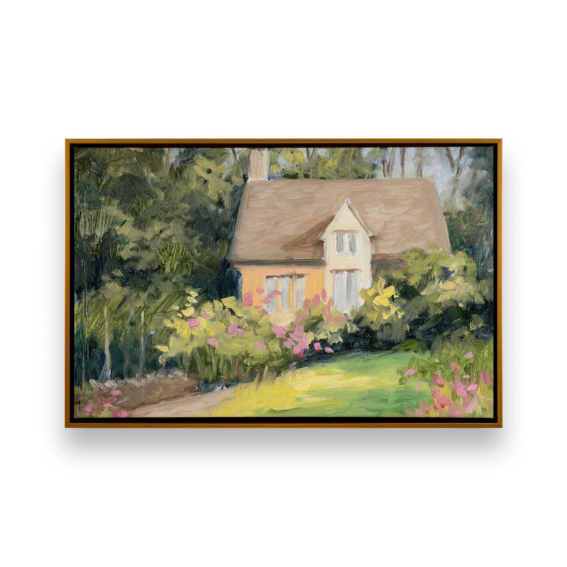 [Color:Polished Gold], Picture of art in a Polished Gold frame