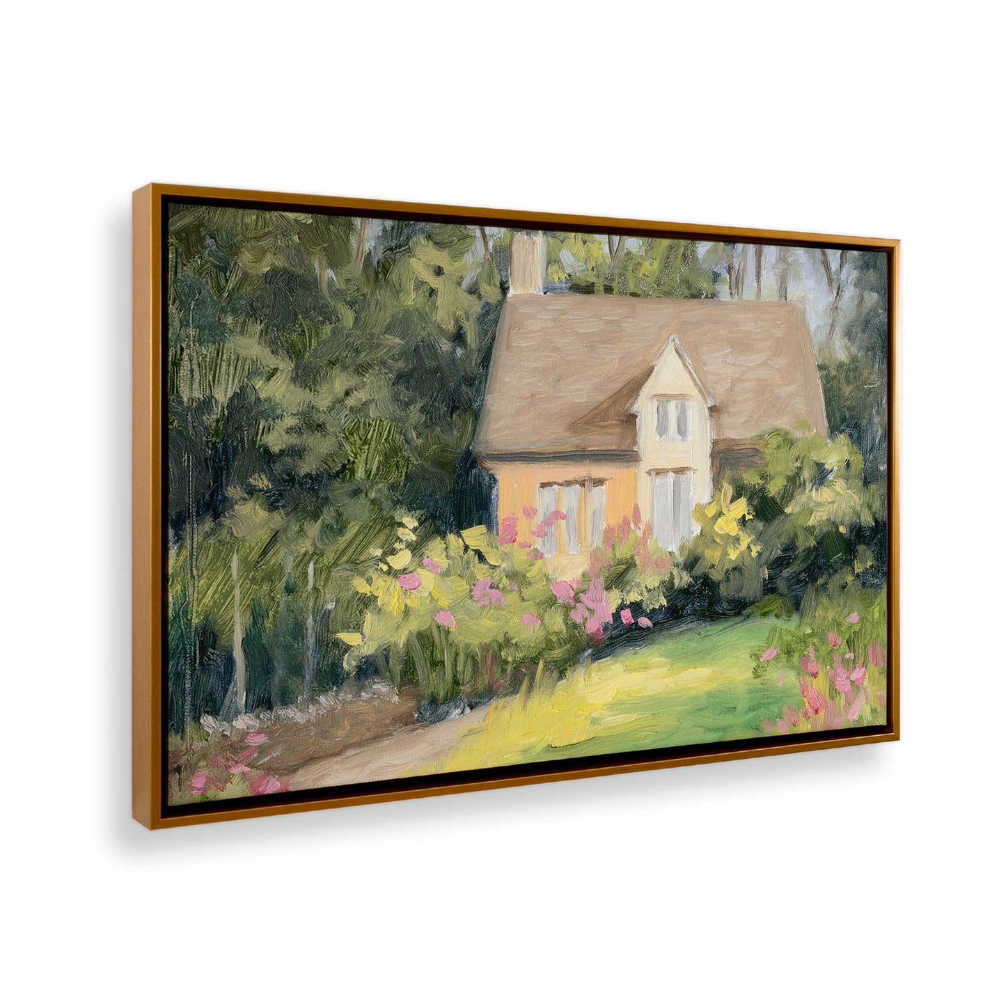 [Color:Polished Gold], Picture of the corner of the art