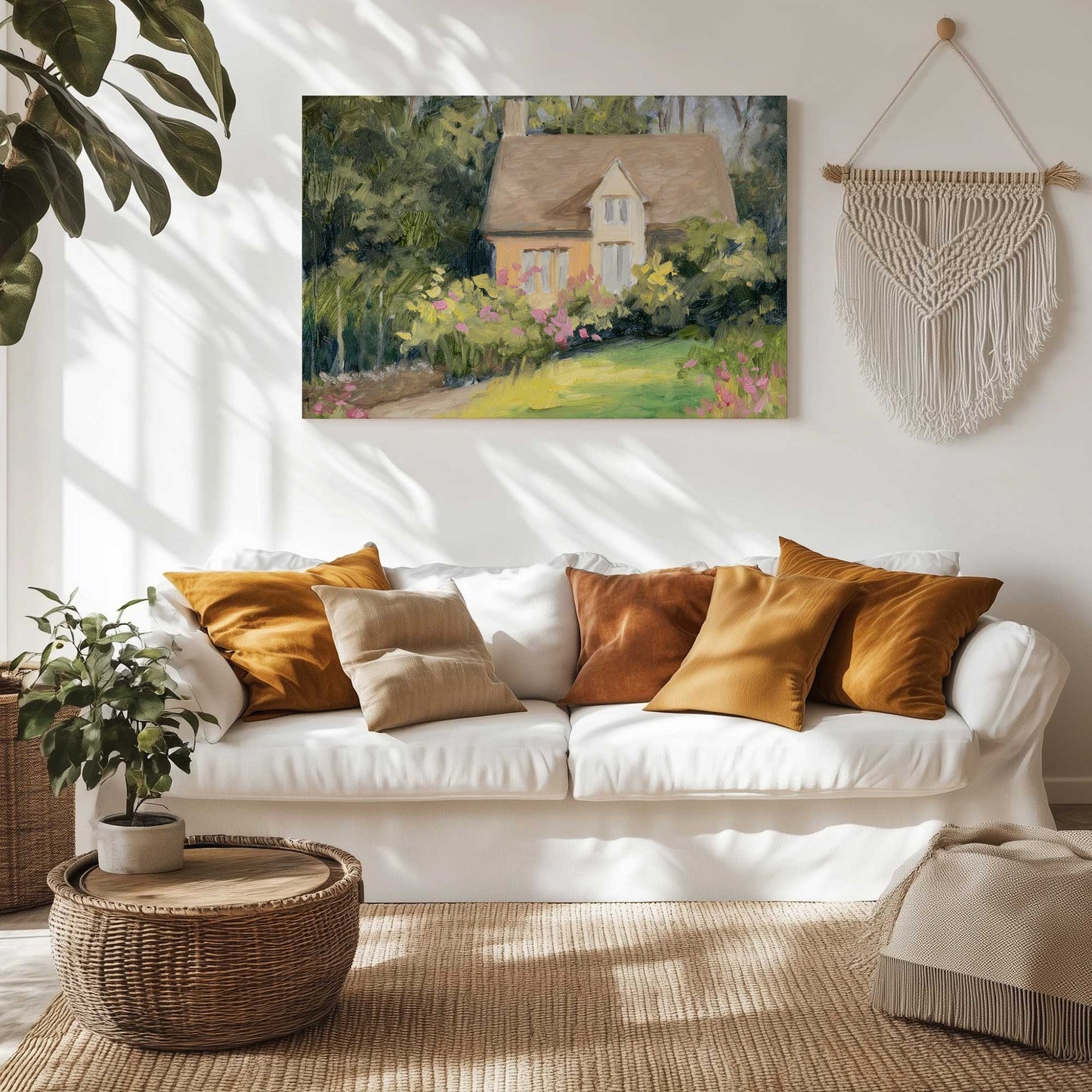 Picture of art in a room