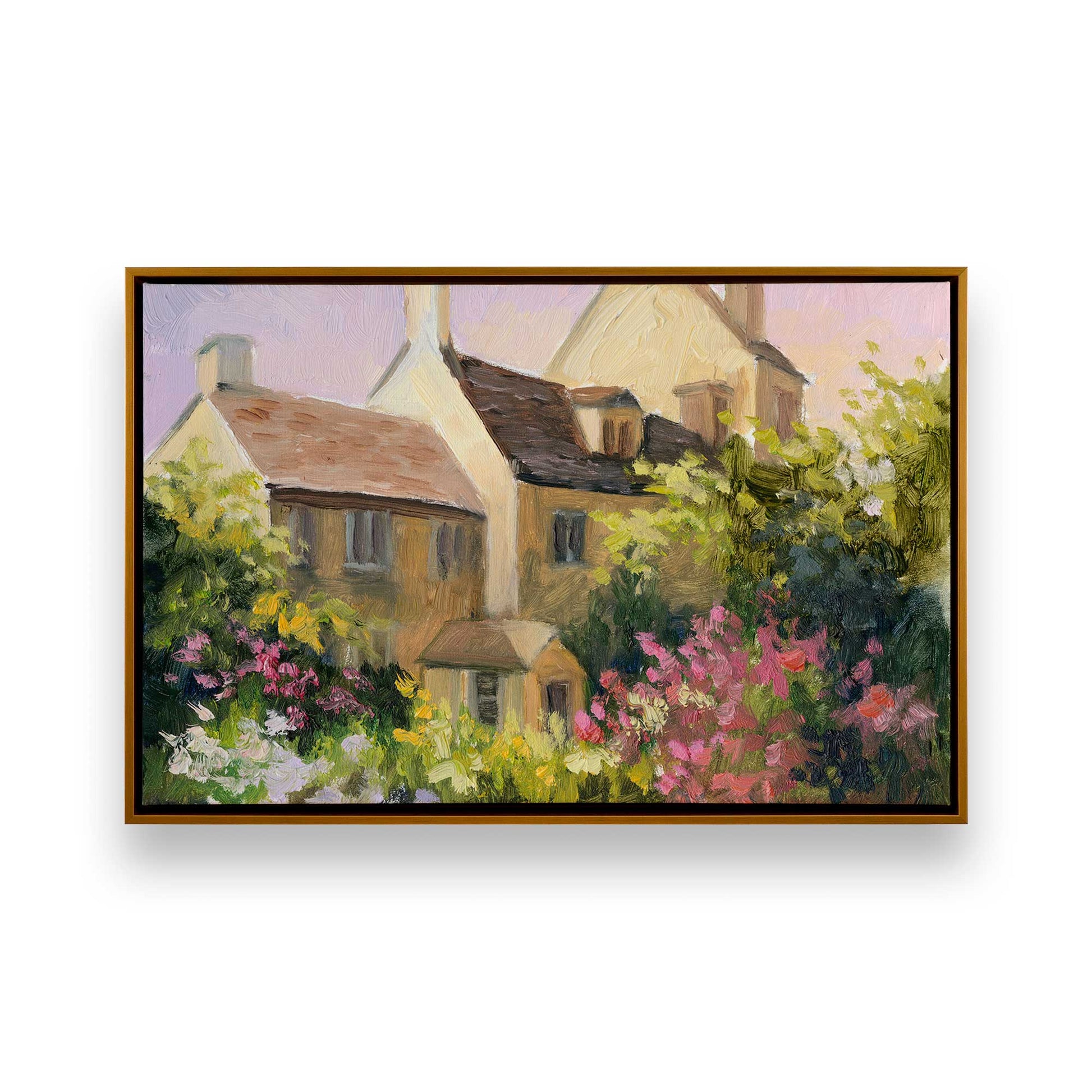 [Color:Polished Gold], Picture of art in a Polished Gold frame