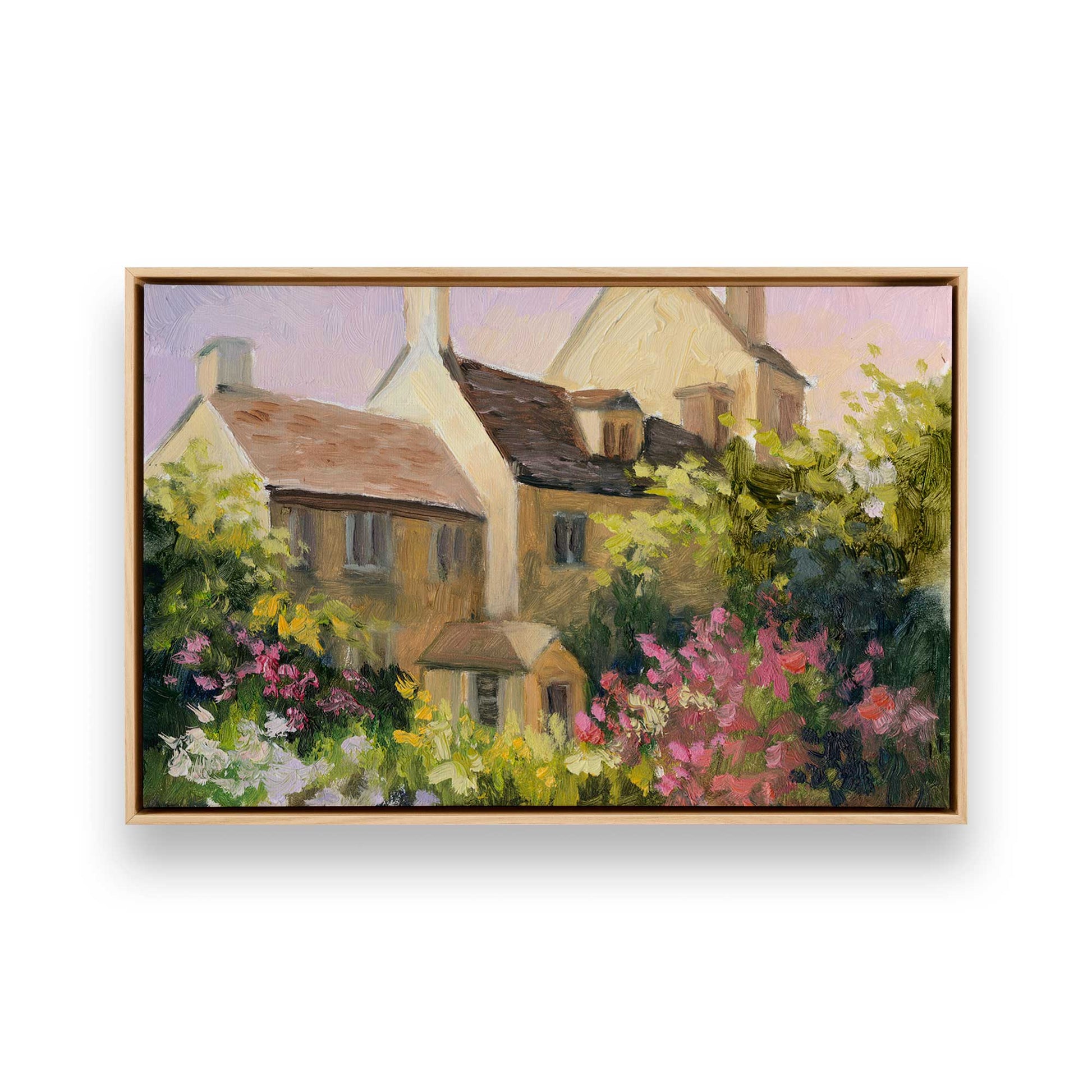 [Color:American Maple], Picture of art in a American Maple frame