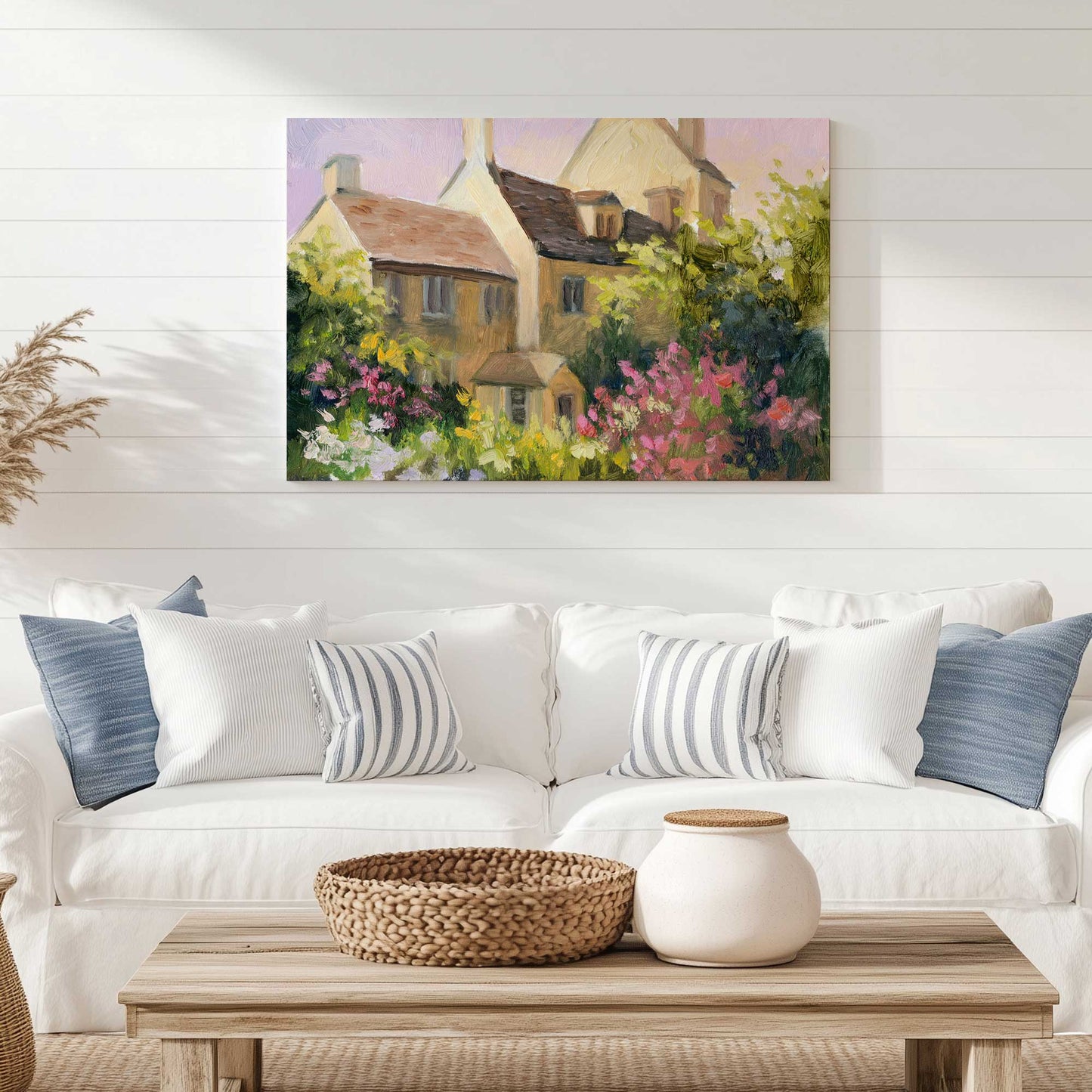 Picture of art in a room