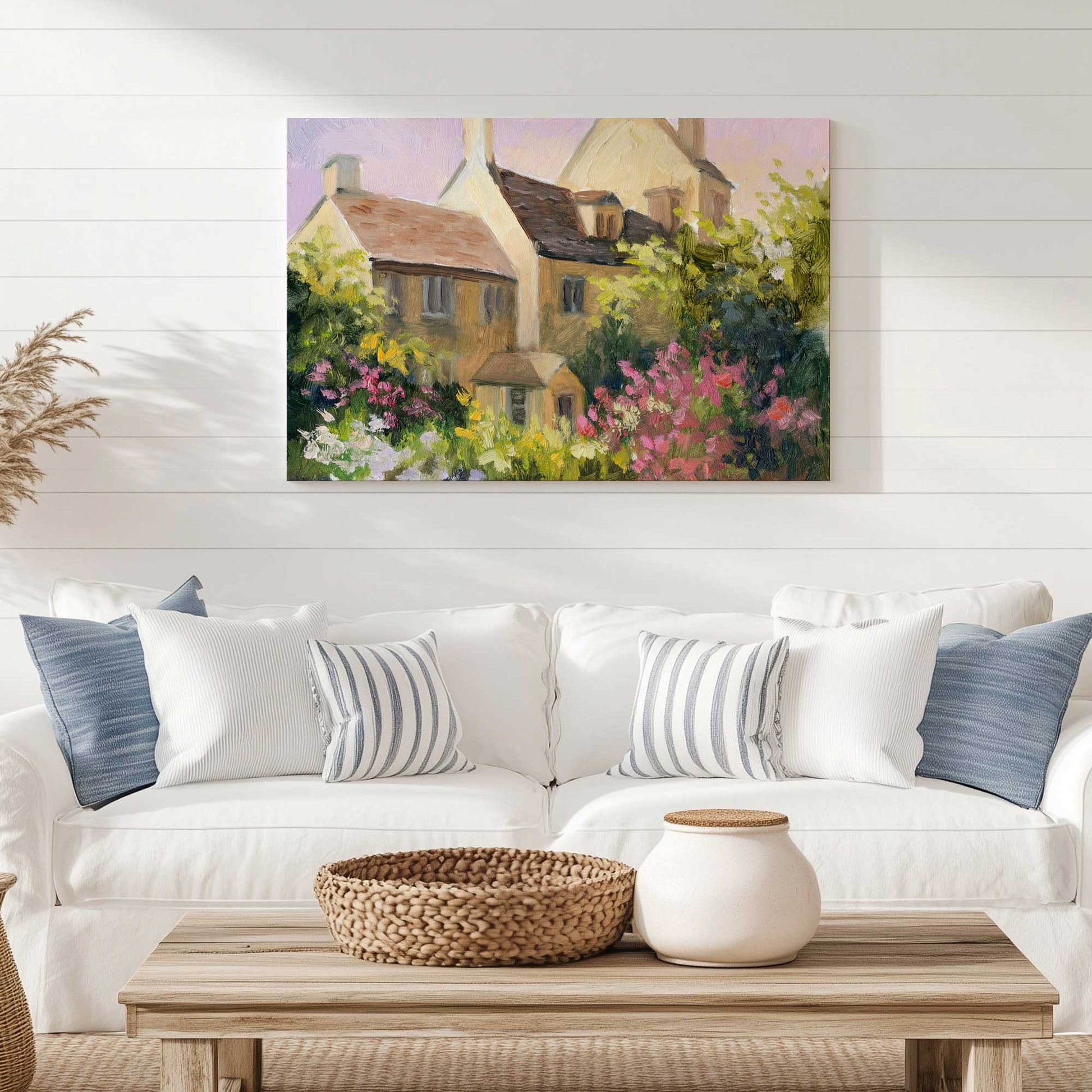 Picture of art in a room