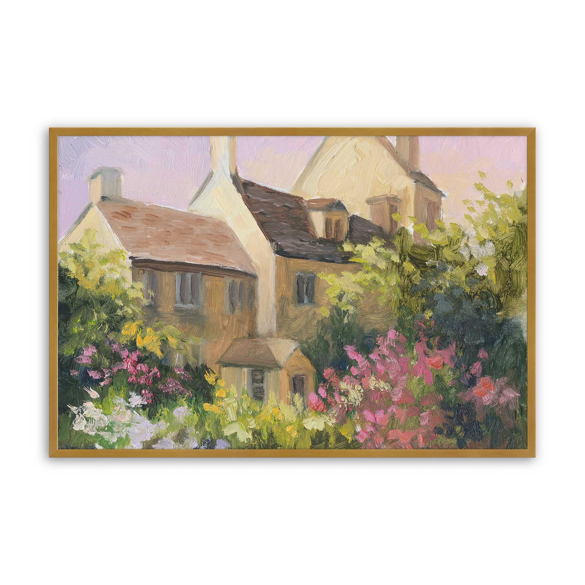 [Color:Polished Gold], Picture of art in a Polished Gold frame