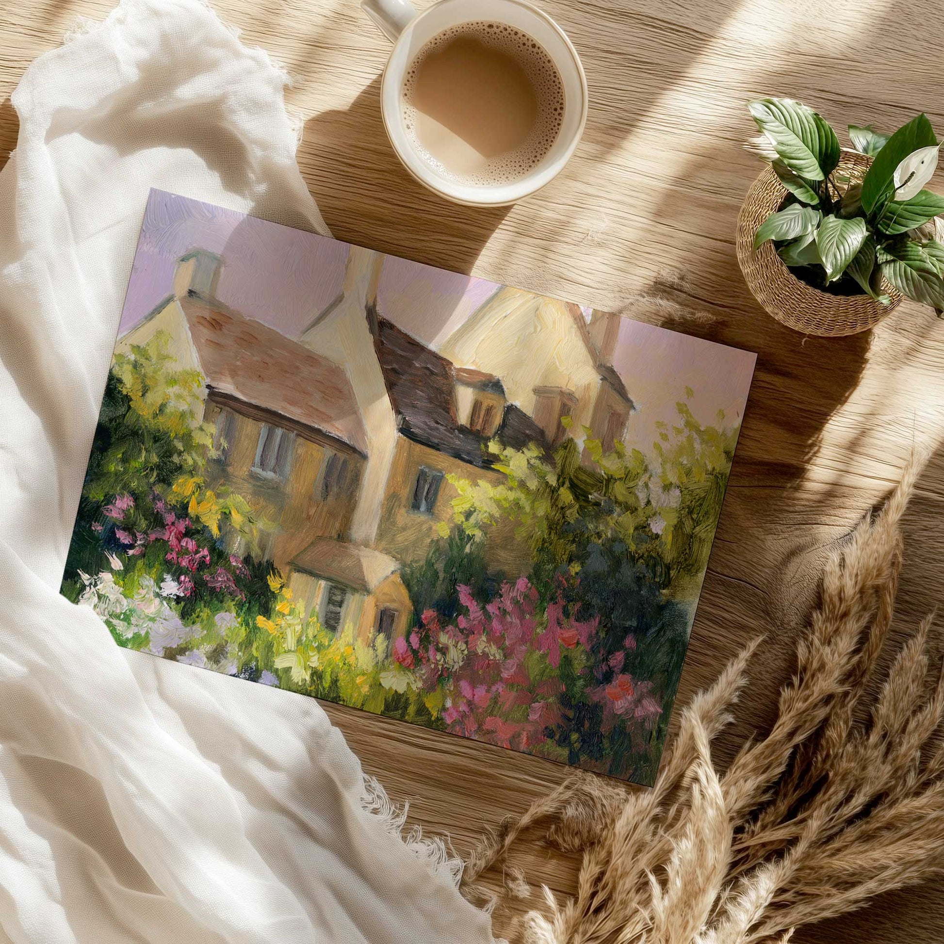 [Color:Rolled Print], Picture of close up of art