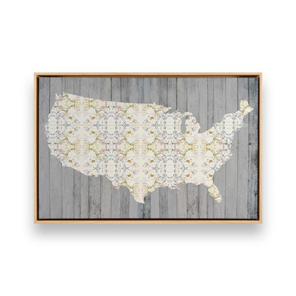 [Color:American Maple], Picture of art in a American Maple frame