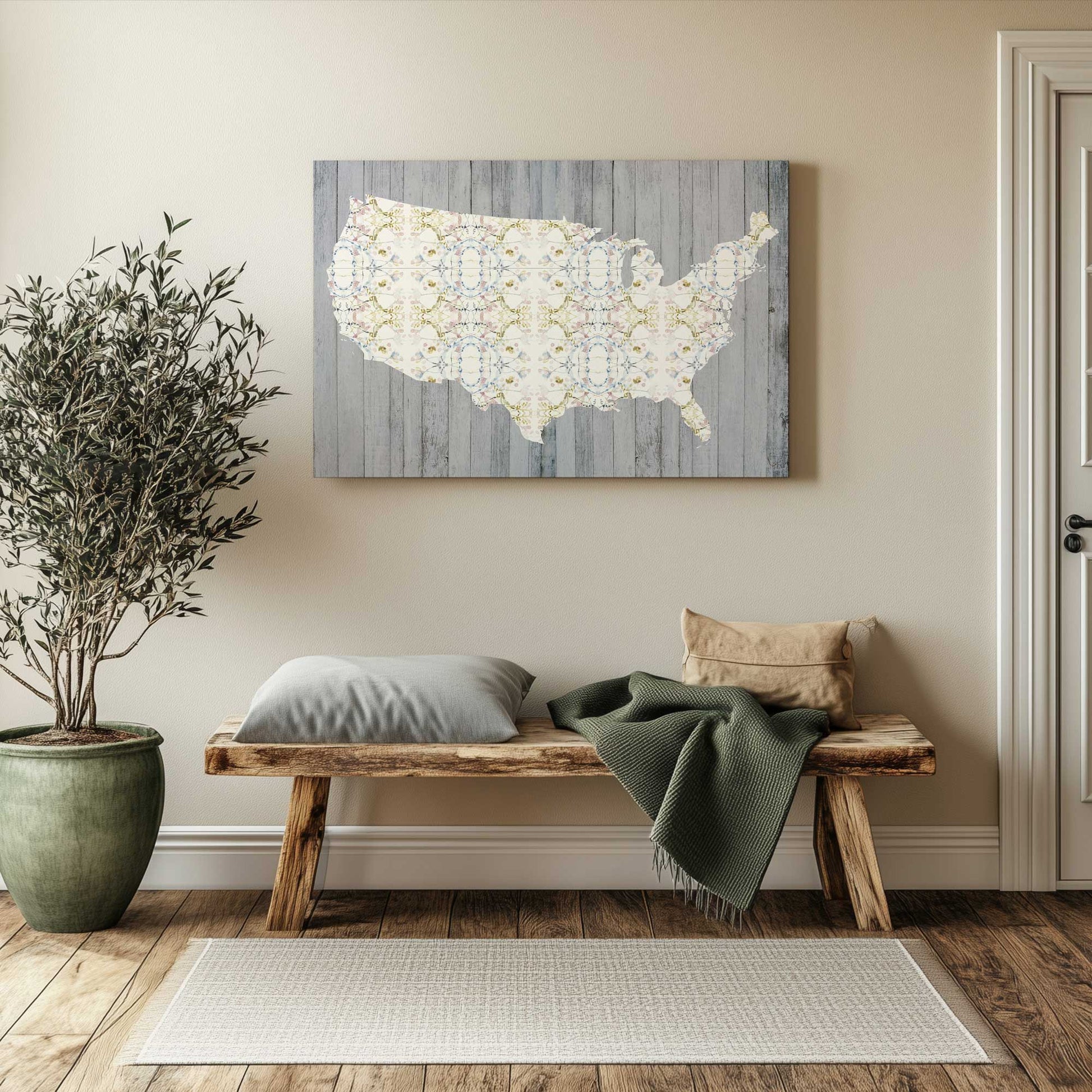 Picture of art in a room