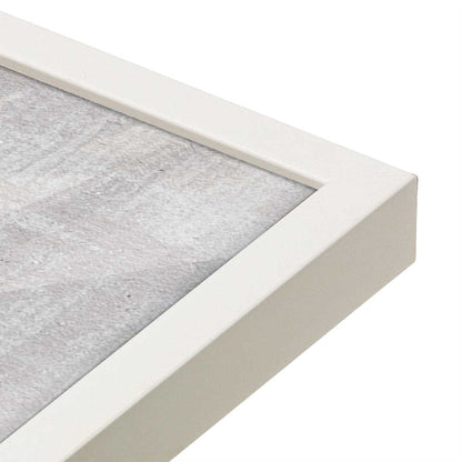 [Color:Opaque White], Picture of art in a Opaque White frame at an angle