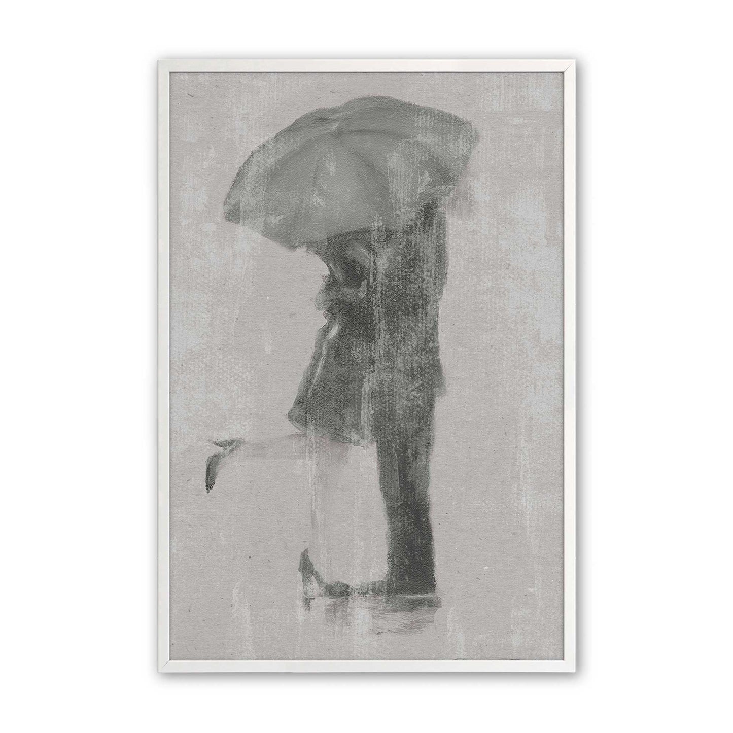 [Color:Opaque White], Picture of art in a Opaque White frame
