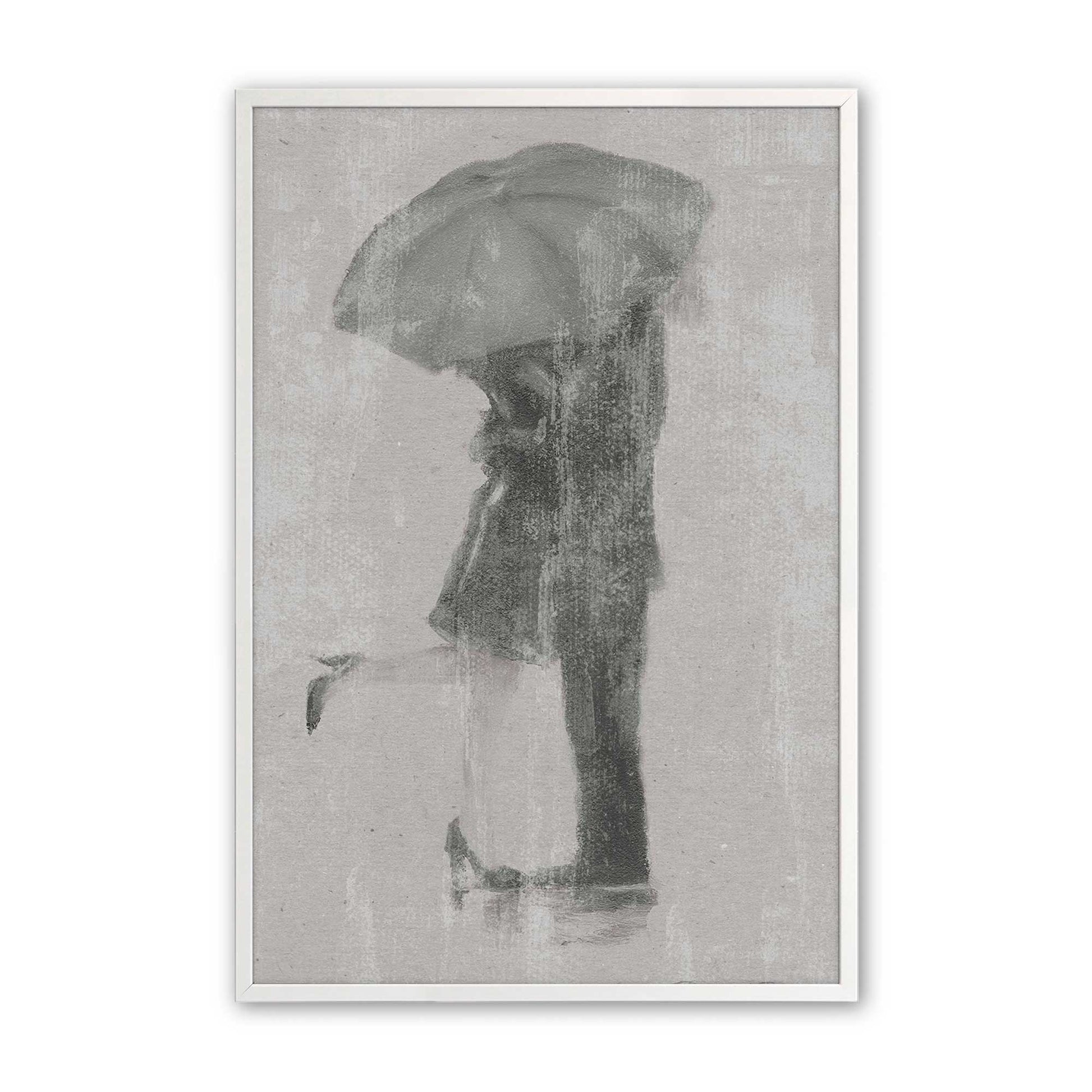 [Color:Opaque White], Picture of art in a Opaque White frame