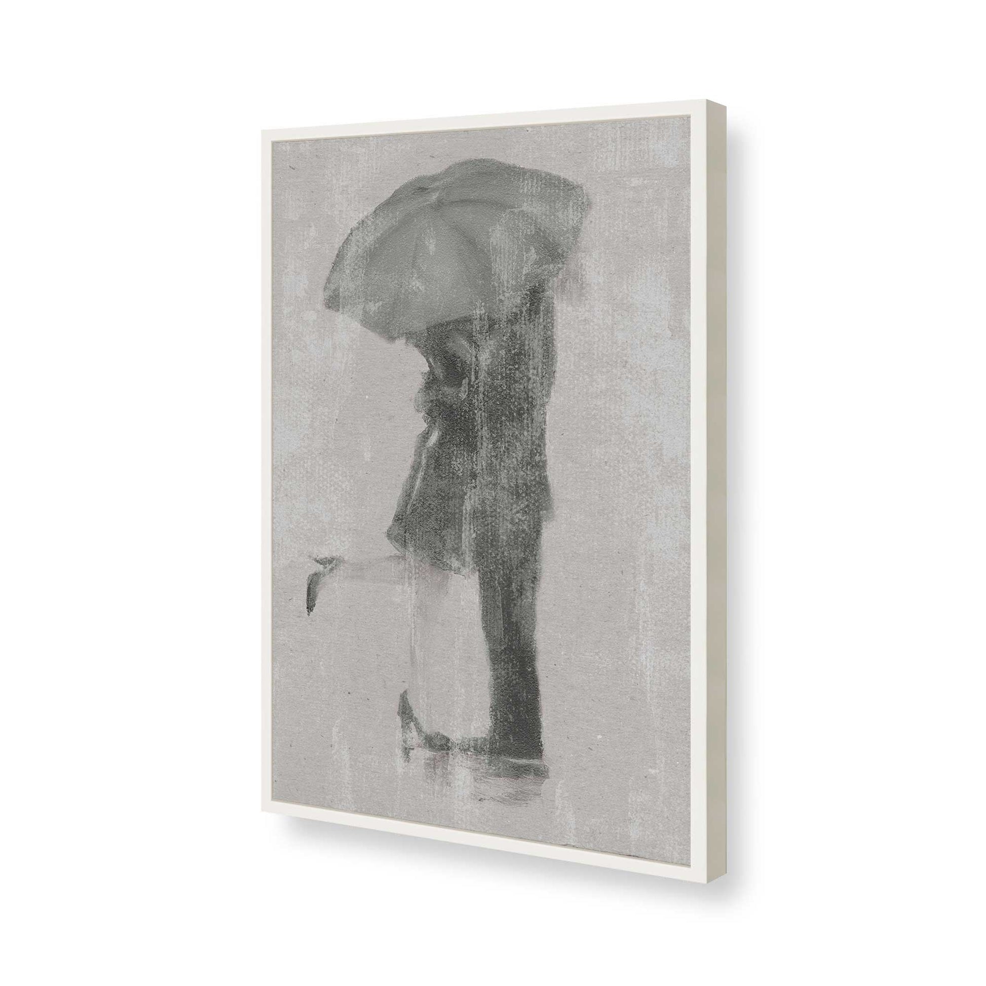 [Color:Opaque White], Picture of art in a Opaque White frame of the corner
