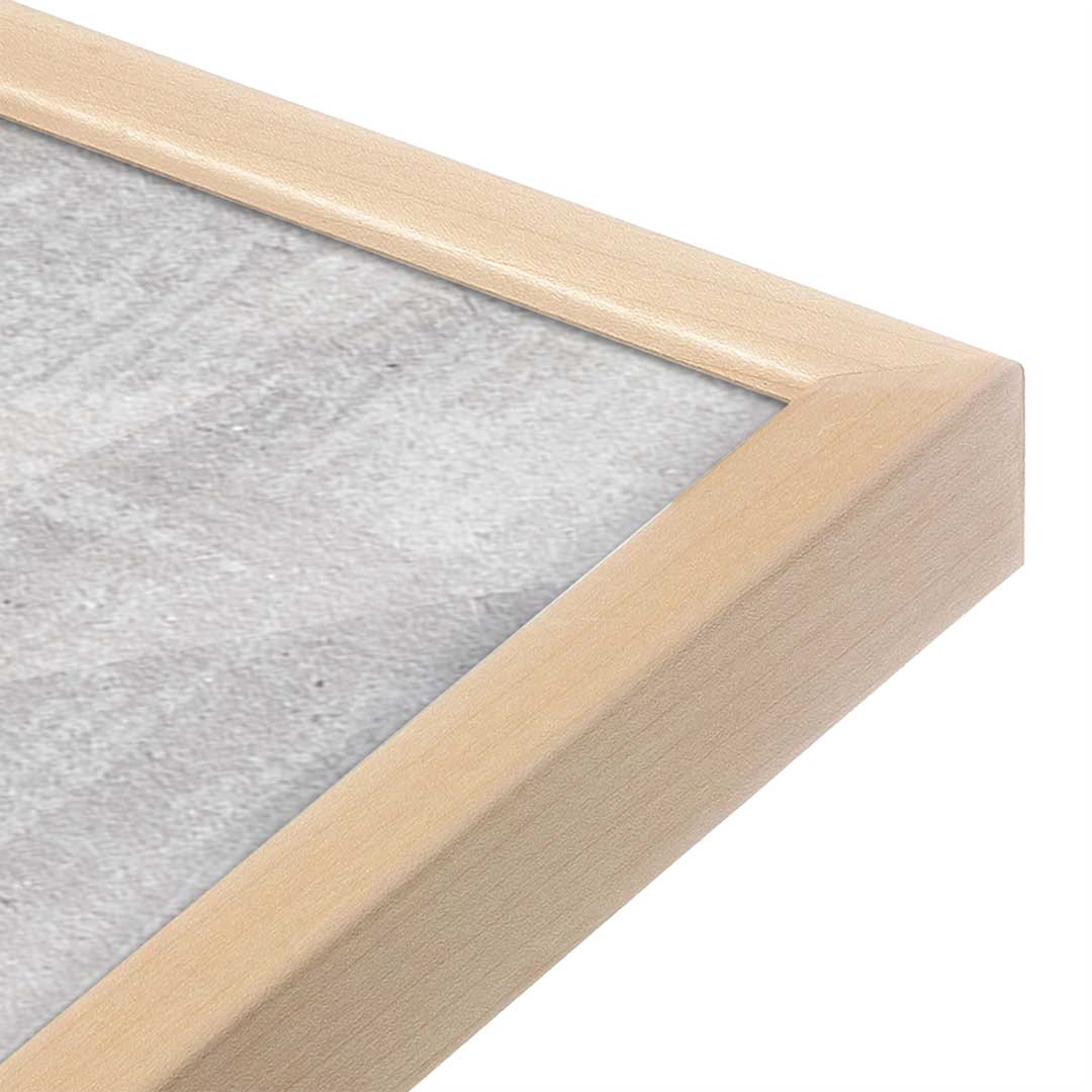 [Color:Raw Maple], Picture of art in a Raw Maple frame at an angle