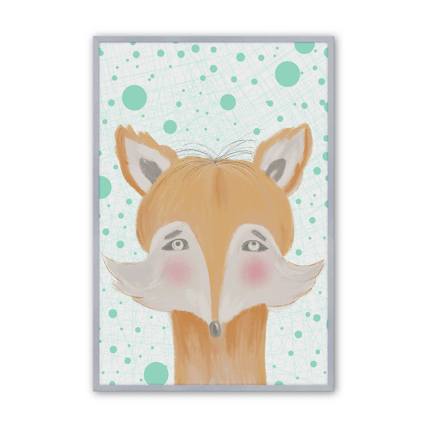 [Color:Polished Chrome], Picture of art in a Polished Chrome frame