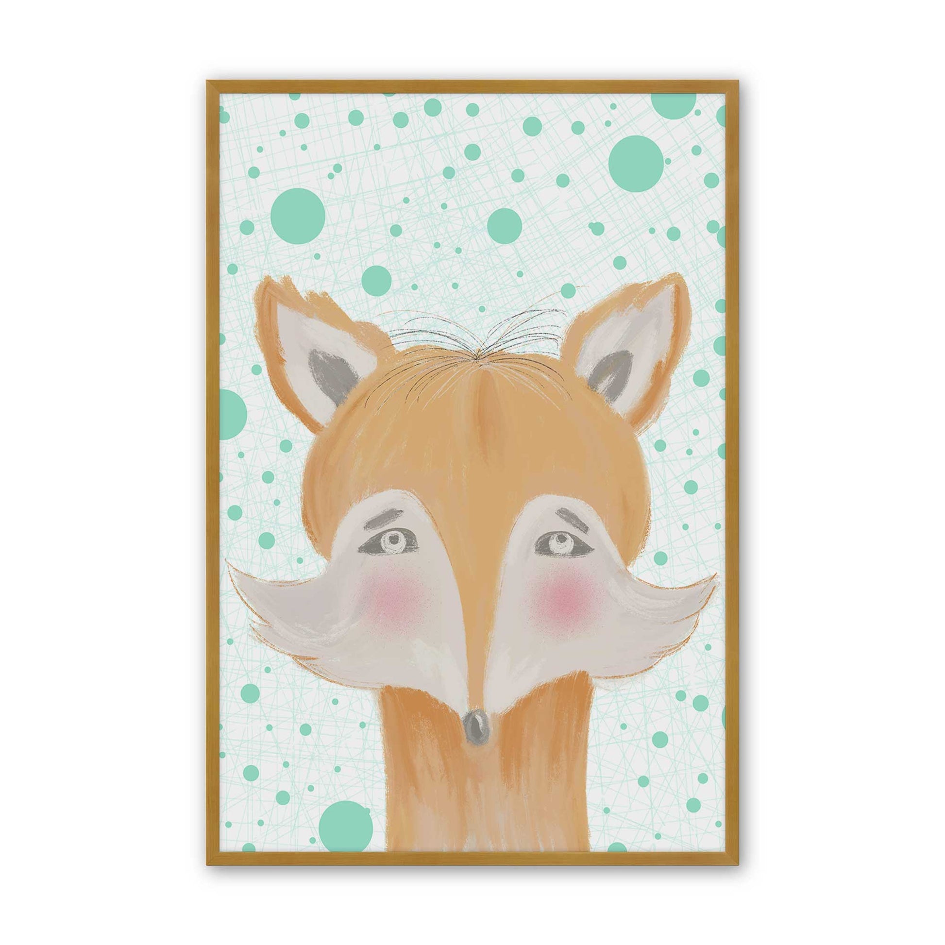 [Color:Polished Gold], Picture of art in a Polished Gold frame