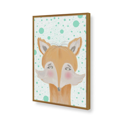 [Color:Polished Gold], Picture of art in a Polished Gold frame of the corner