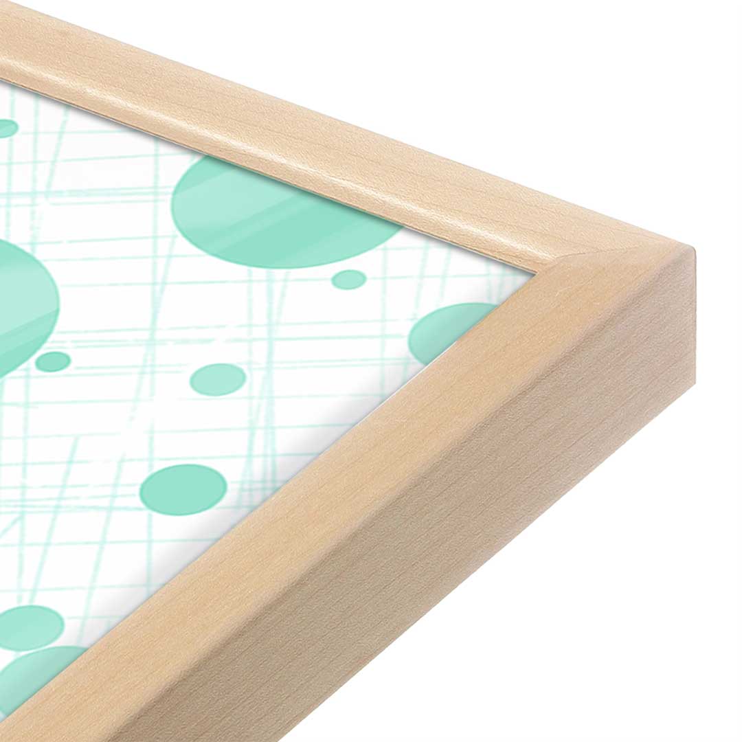 [Color:Raw Maple], Picture of art in a Raw Maple frame at an angle