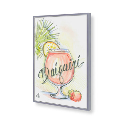 [Color:Polished Chrome], Picture of art in a Polished Chrome frame of the corner