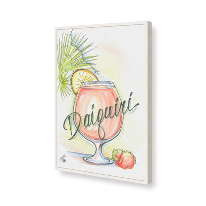 [Color:Opaque White], Picture of art in a Opaque White frame of the corner