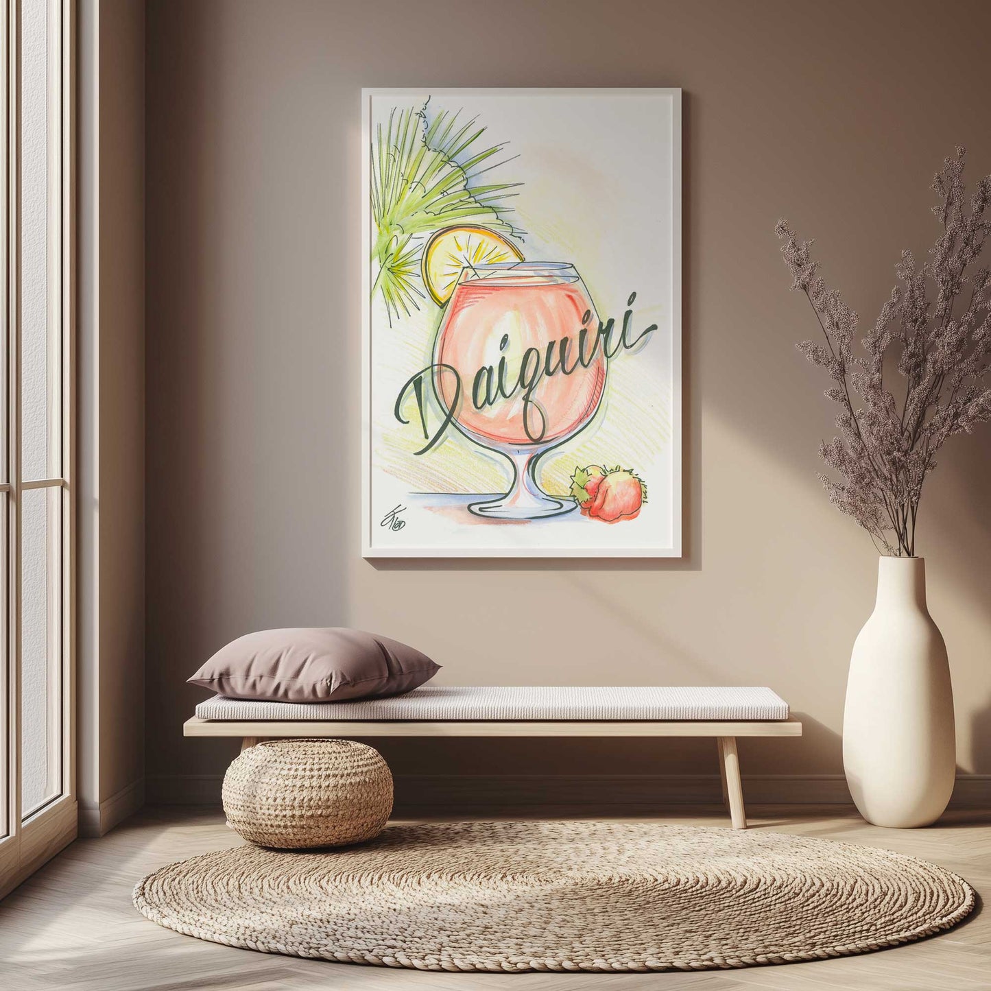 [SPECIAL],[LIFESTYLE], Picture of art hanging in a room