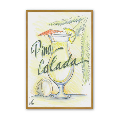 [Color:Polished Gold], Picture of art in a Polished Gold frame