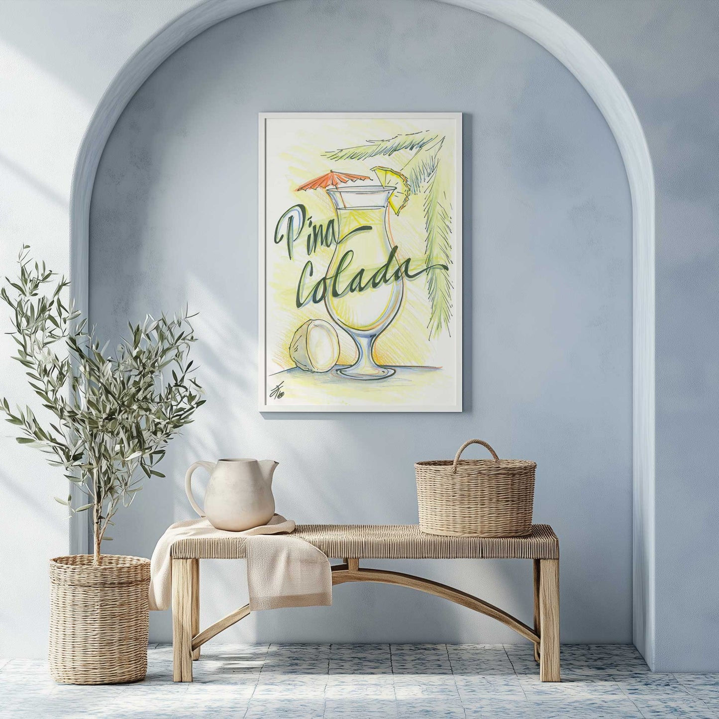 [SPECIAL],[LIFESTYLE], Picture of art hanging in a room