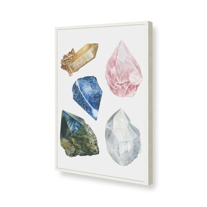 [Color:Opaque White], Picture of art in a Opaque White frame of the corner