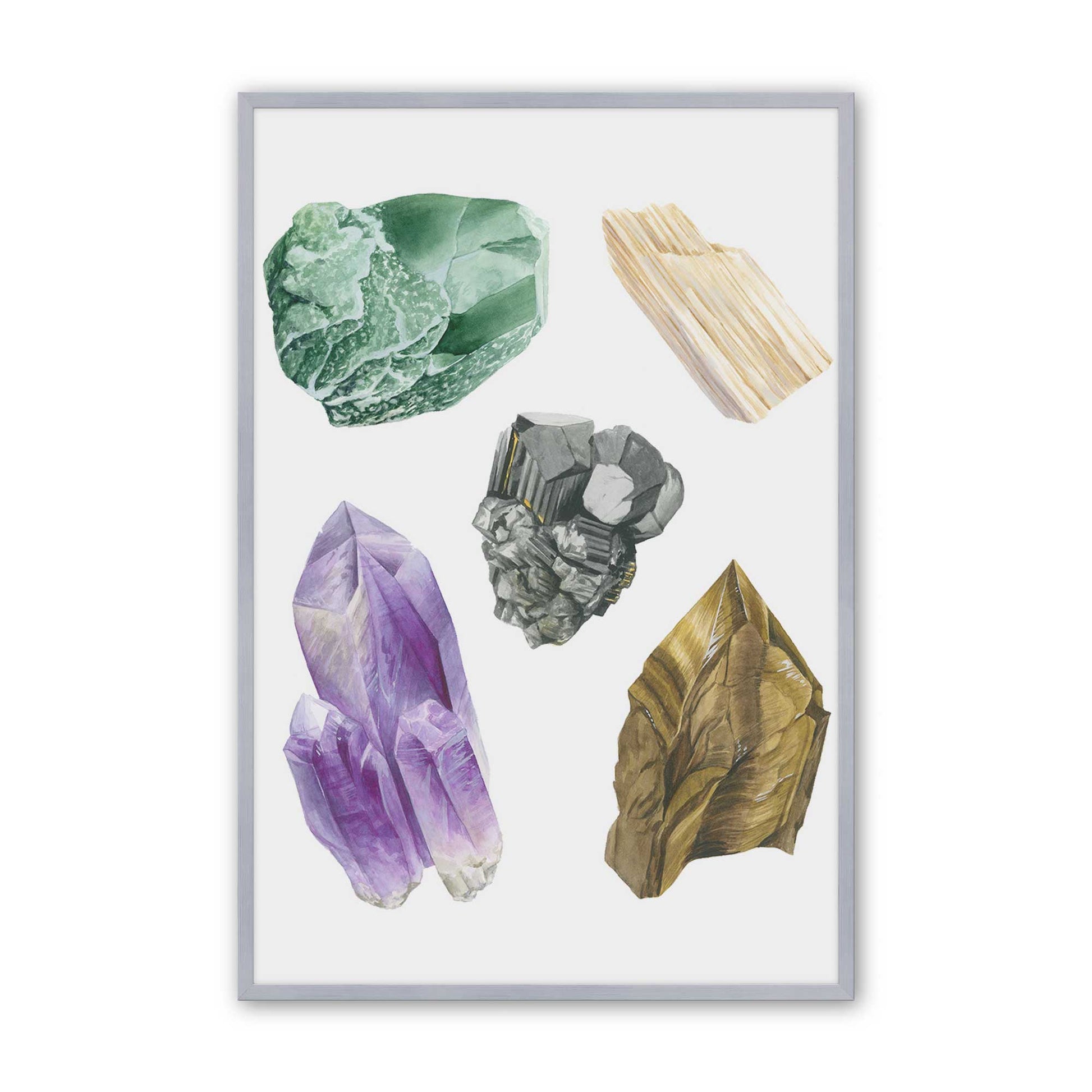 [Color:Polished Chrome], Picture of art in a Polished Chrome frame