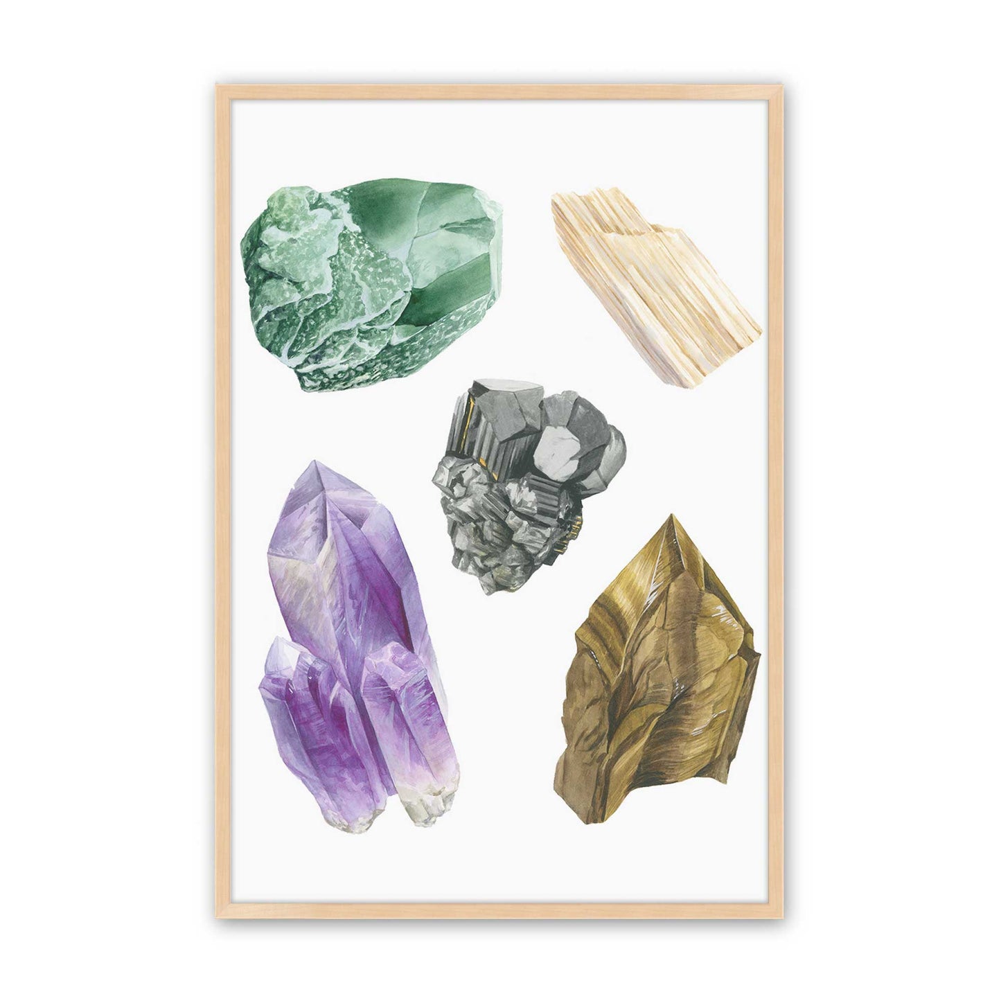 [Color:Raw Maple], Picture of art in a Raw Maple frame