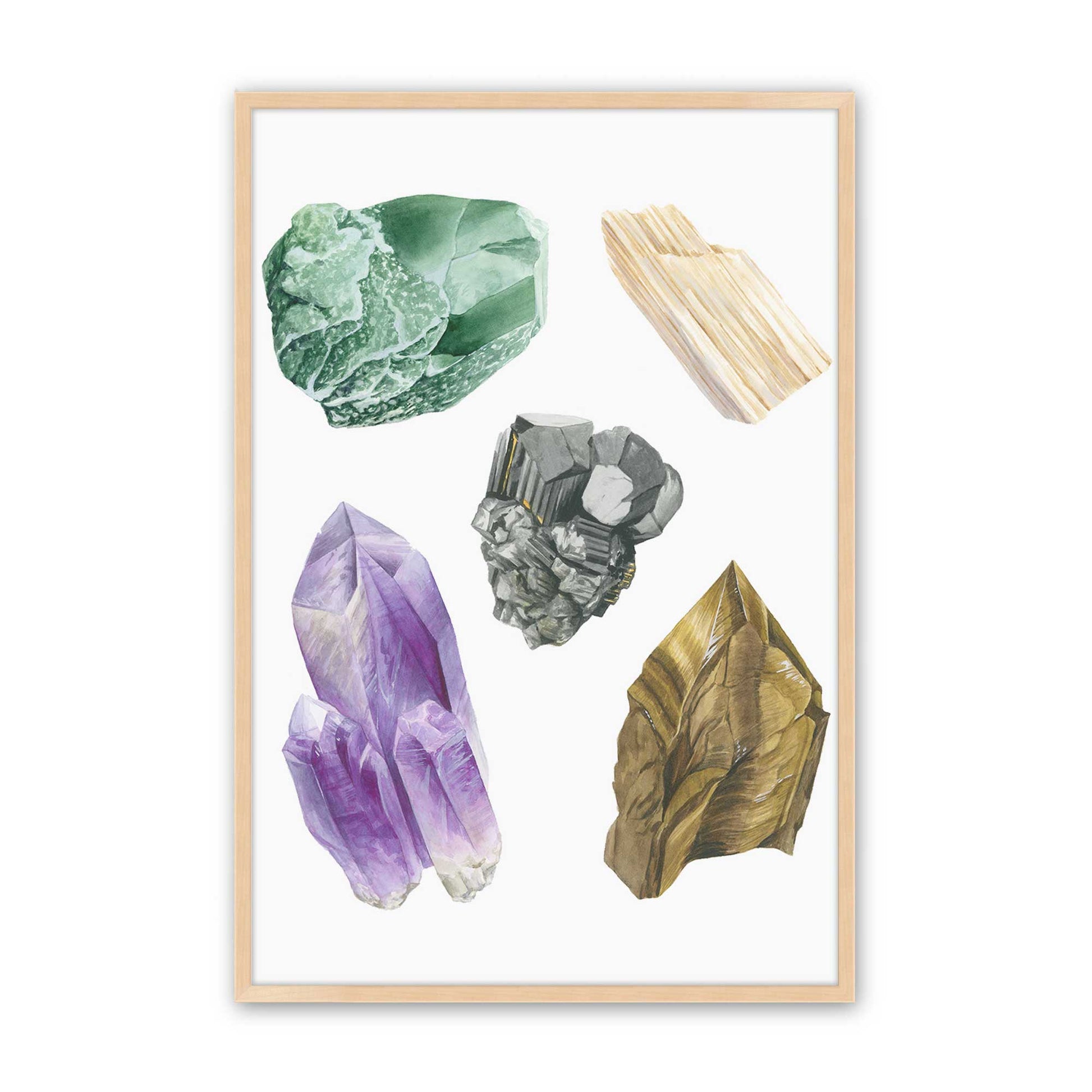 [Color:Raw Maple], Picture of art in a Raw Maple frame
