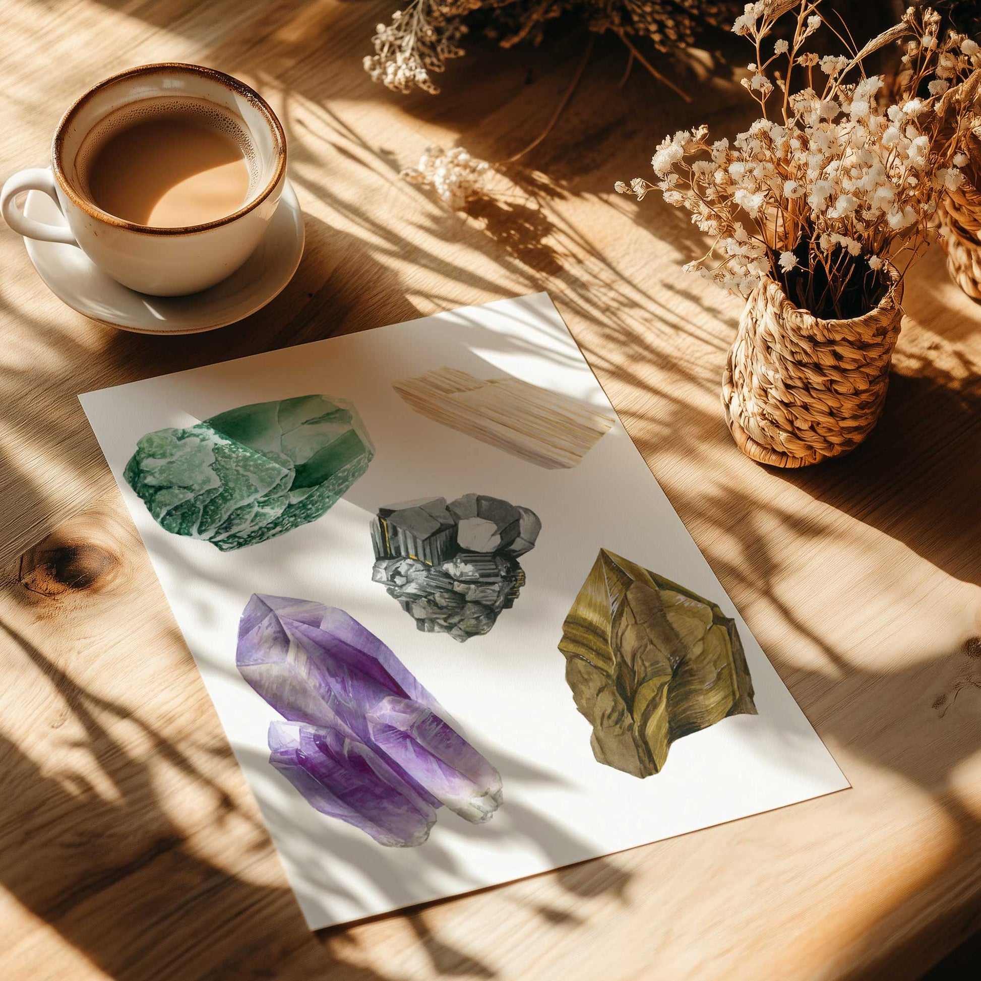 [Color:Rolled Print], Picture of close up of art