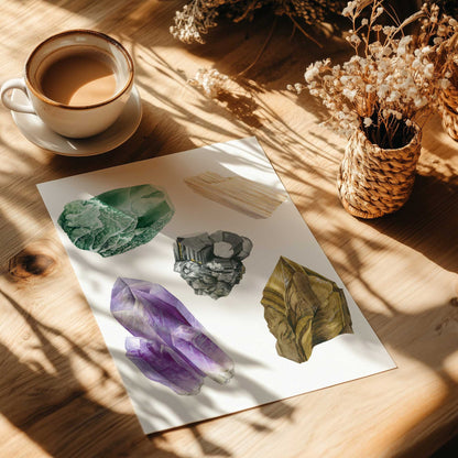 [Color:Rolled Print], Picture of close up of art