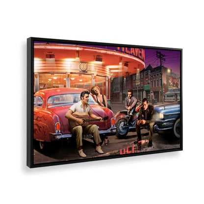 [Color:Satin Black], Picture of the corner of the art